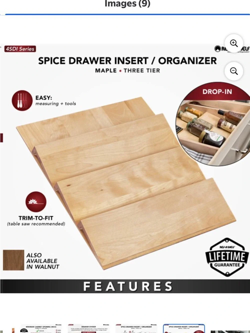 Spice rack Insert - Picture 8 of 9